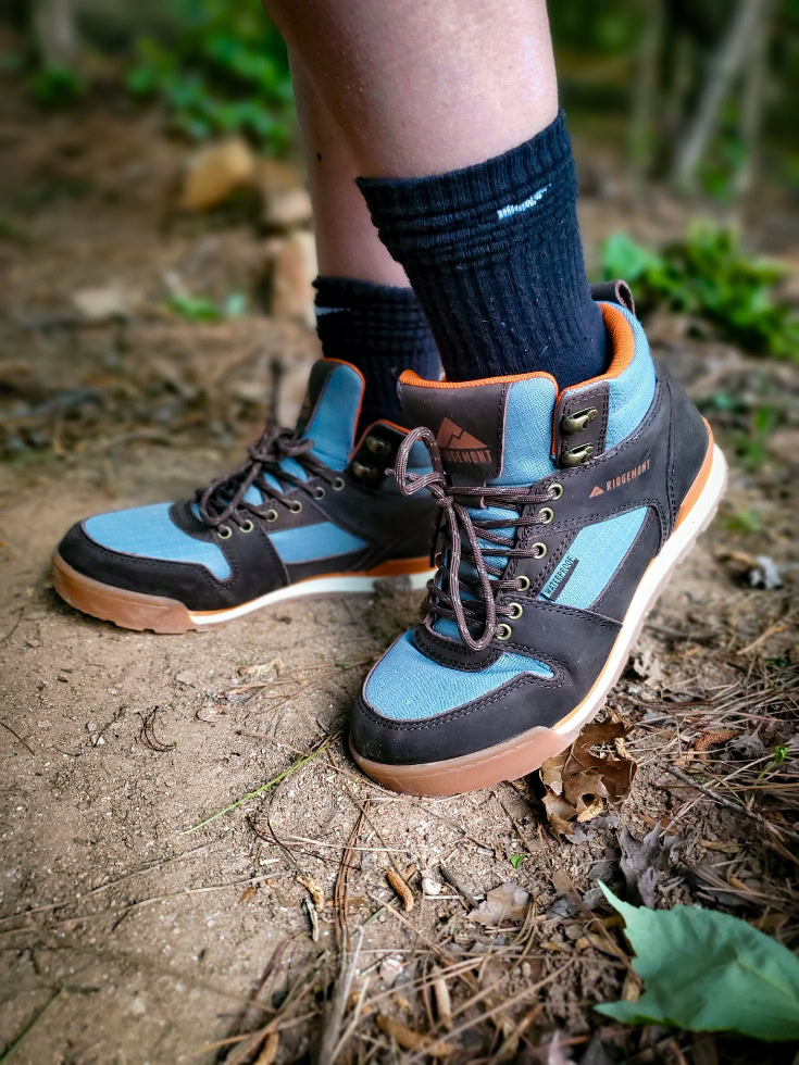 Stylish hiking boots