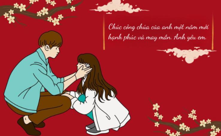 Cách bày tỏ tình cảm bất ngờ chúc năm mới người yêu trong năm mới    