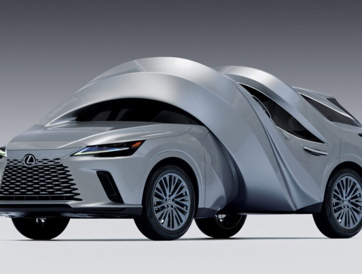 Lexus and MSCHF Art install