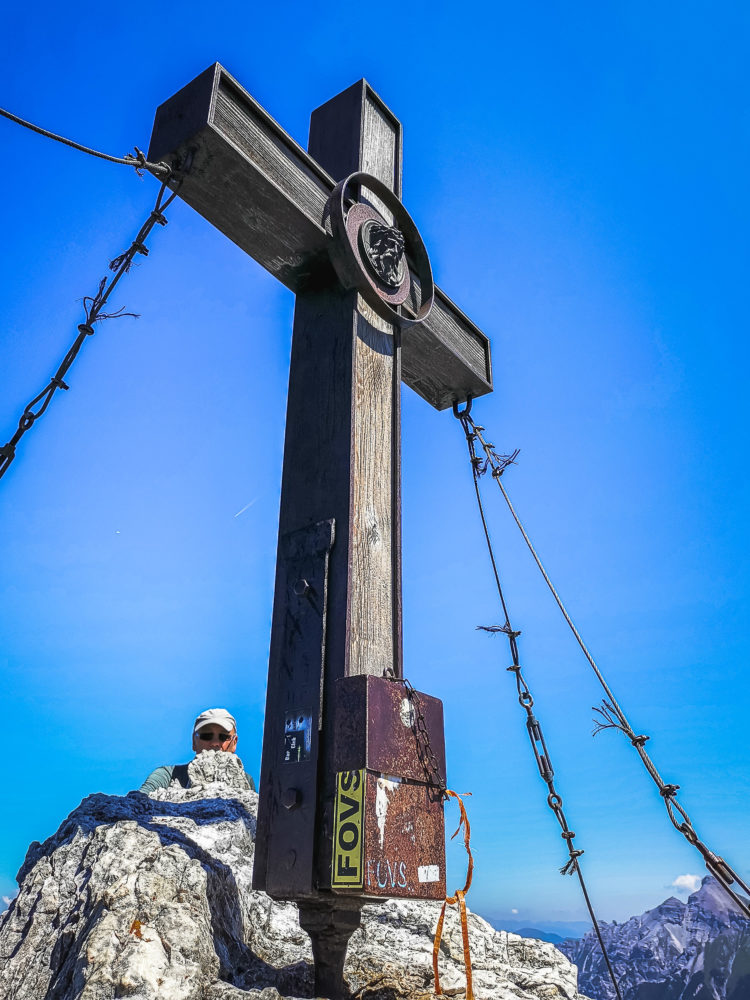 Gipfelkreuz der Elferspitze