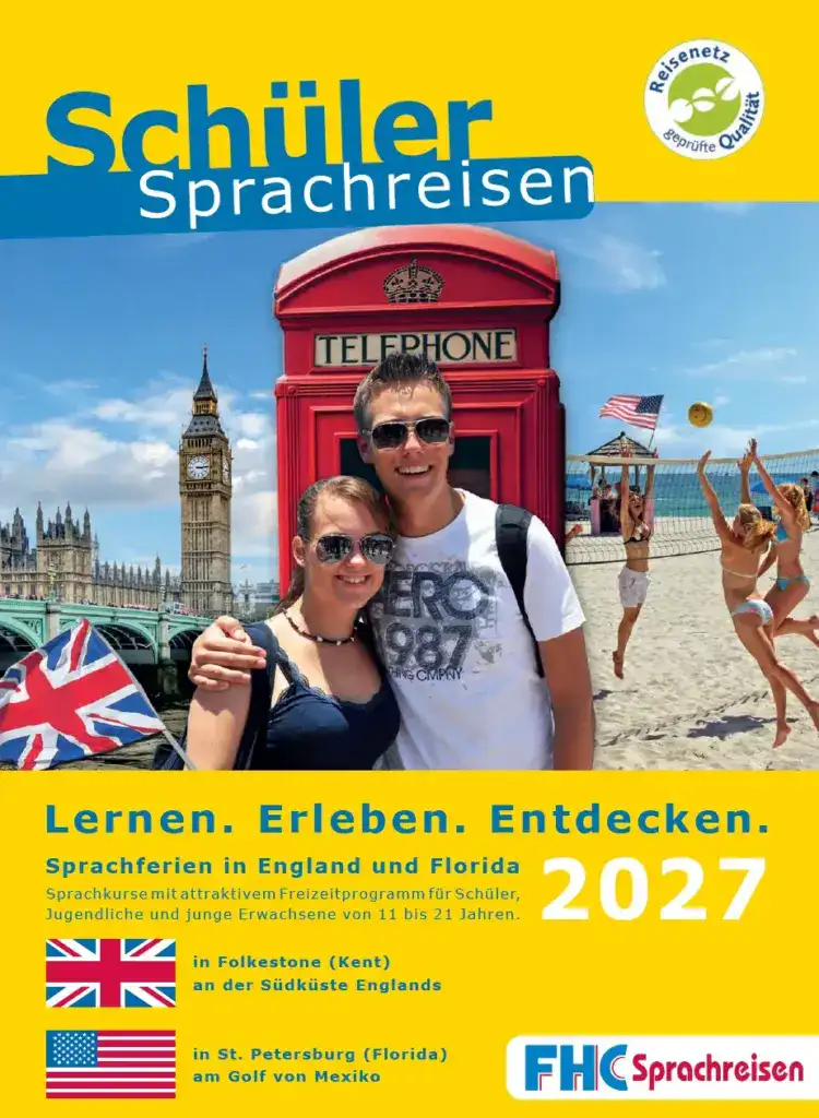 FHC Sprachreisen - Prospekt 2027