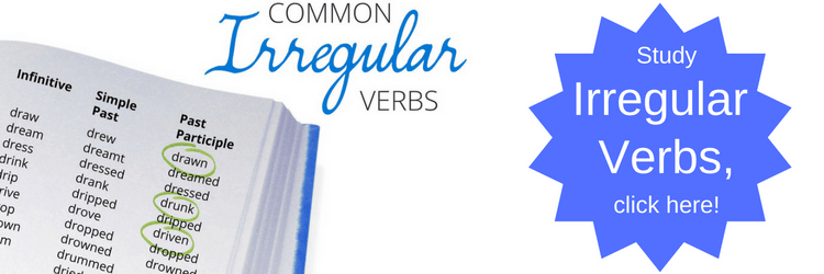 V1 V2 V3 List in English, Irregular Verbs List