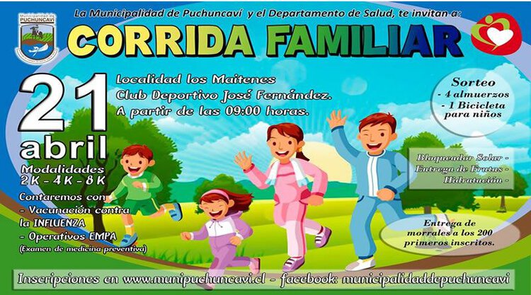 corrida familiar