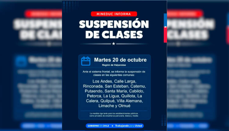 suspensión de clases
