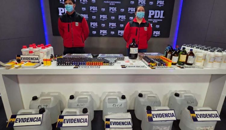 Investigadores del Crimen Organizado de la PDI