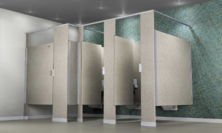 Partisi toilet kubikel, Sumber: deltamaterial.co.id