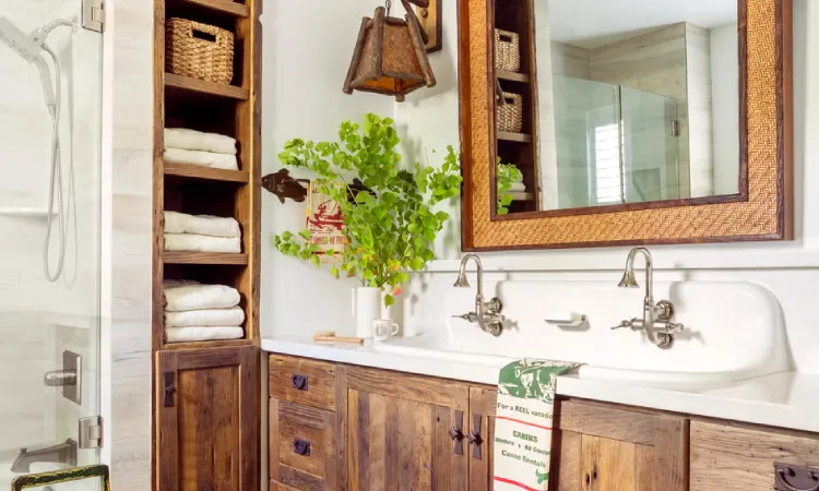 Ruangan powder rustic, Sumber: hearstapps.com