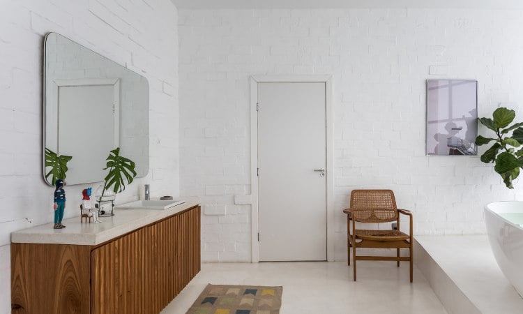 Kamar mandi minimalis yang berkelas, Sumber: arch2o.com