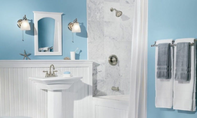 Penerangan di kamar mandi, Sumber: pinterest.com