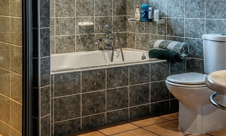 Desain bak kamar mandi modern, Sumber: grid.id