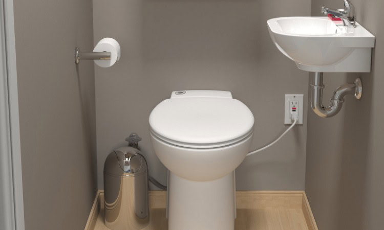 Toilet compact, Sumber: saniflo.com
