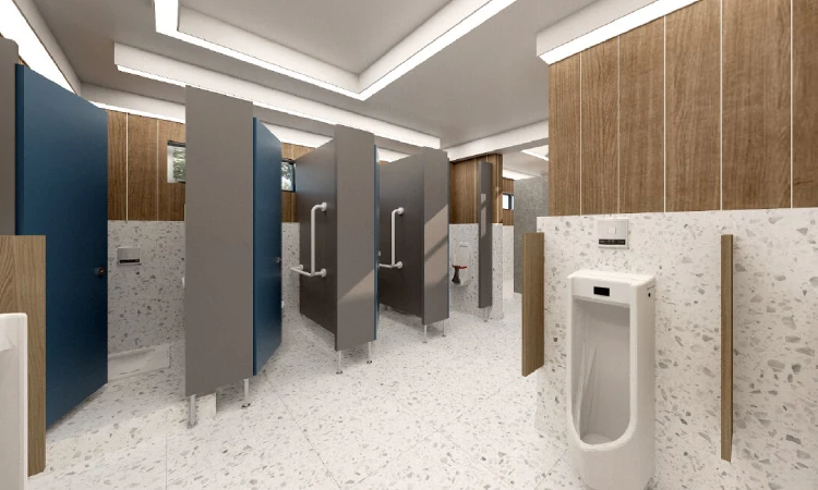 Toilet menggunakan material kayu, Sumber: edge.mo
