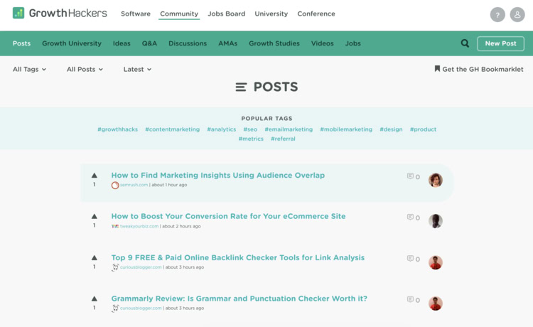 Creative Lead Gen Example Connect via Communities