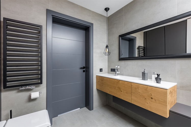 Pintu toilet dari pvc, Sumber: modernbathroom.com