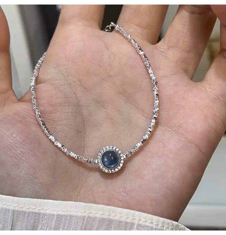 "Geometric Silver Bracelet Fashion"