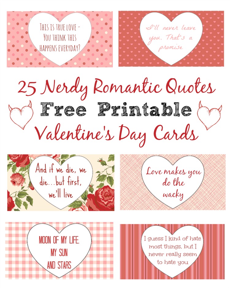 25 Nerdy Love Quotes for Him & Her for Free Printable Love Quotes For Him