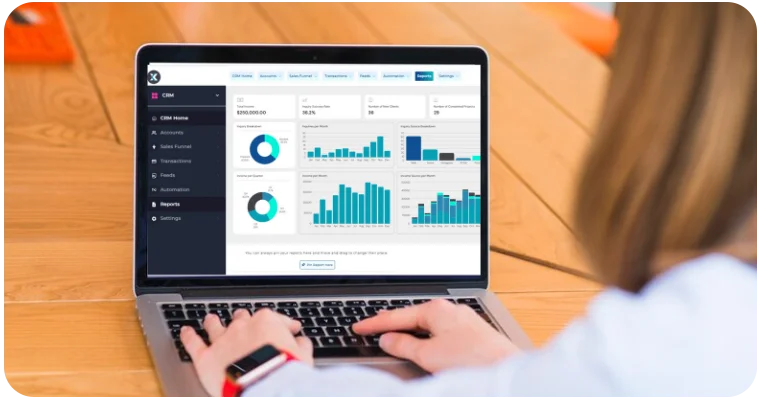 What is a CRM reporting