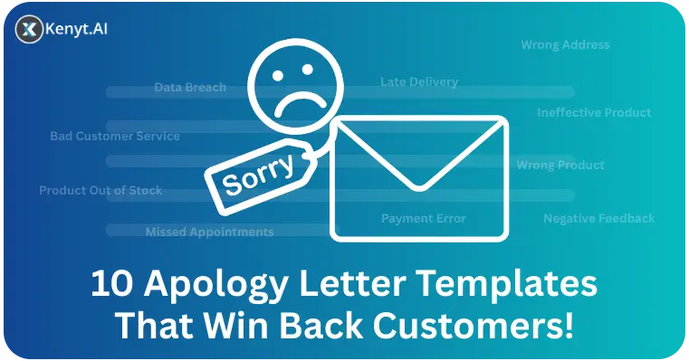10 Apology Letter Templates That Win Back Customers!