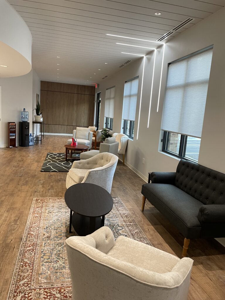 Clinic waiting room