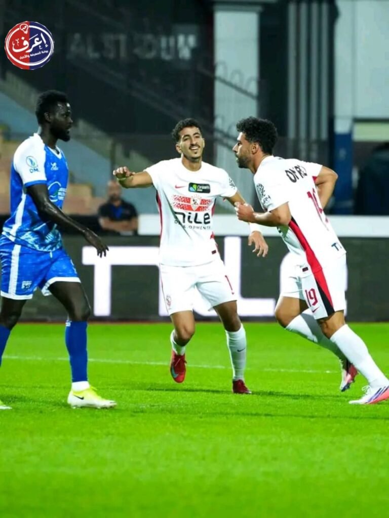 عبد الله السعيد يسجل ثلاثية الزمالك