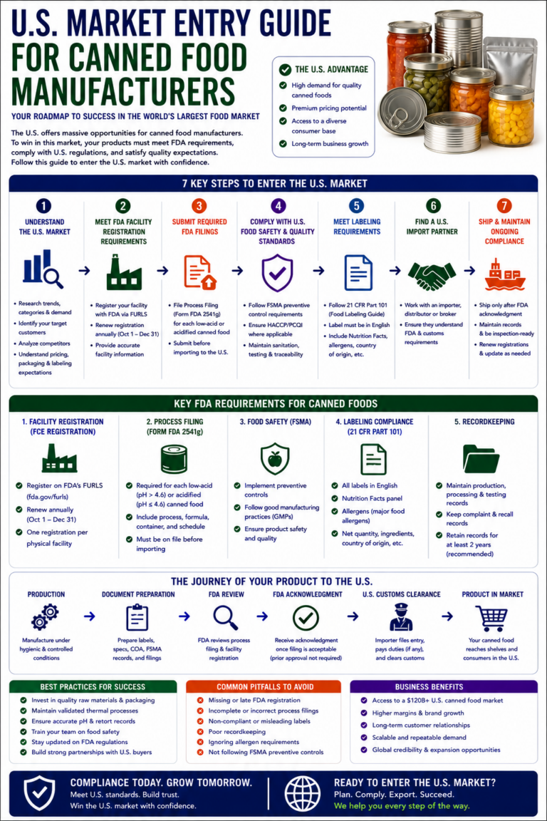 u.s. market entry guide for canned food manufacturers