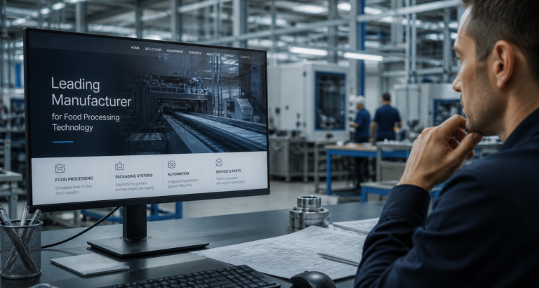 diseño web industrial