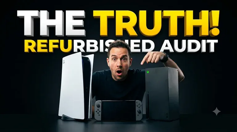 Official Refurbished Consoles (2026/2027): Sony vs Microsoft vs Nintendo Technical Audit