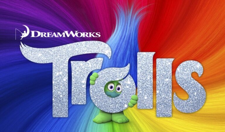 trolls poster, trolls movie