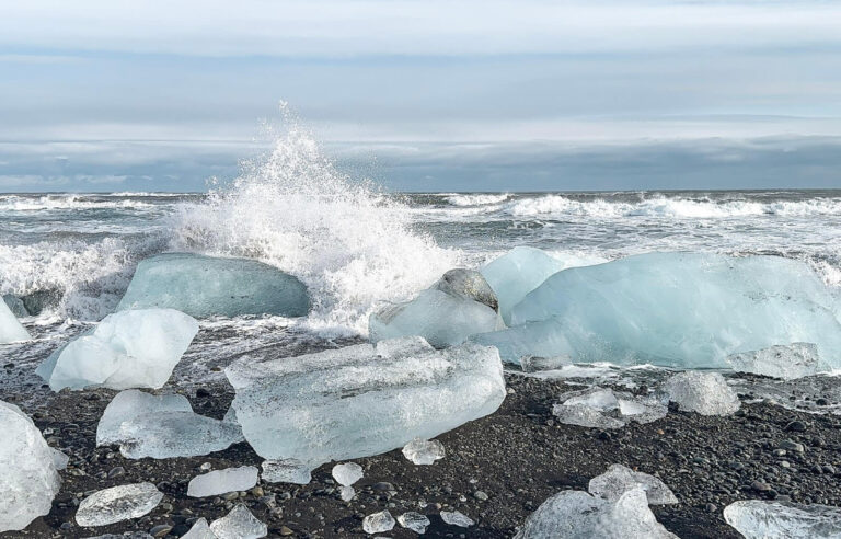 Diamond Beach - South Coast Iceland itinerary header