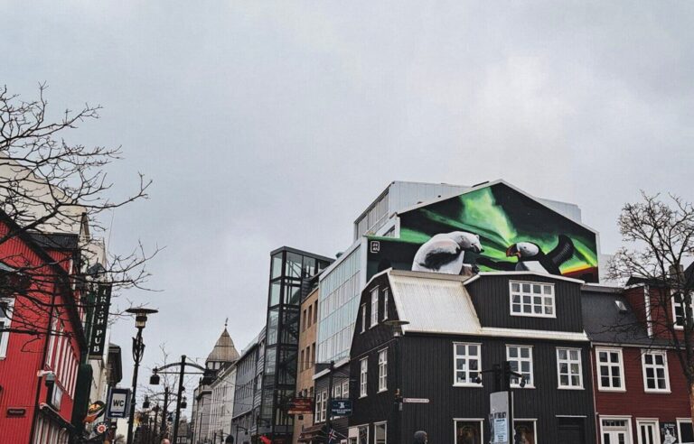 2 days in Reykjavik - street art in the city centre - header image