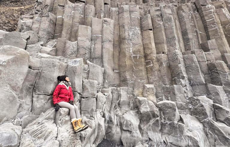 Basalt Columns on the black sand beach - things to do in Vik header