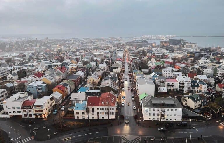 Views over Reykjavik 3 days in Reykjavik header image