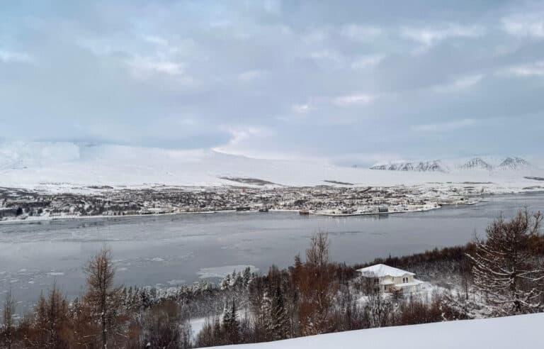 3 days in Akureyri - views over the city