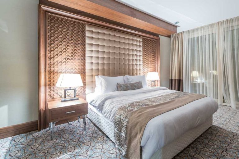 how to make a bedroom feel like a hotel