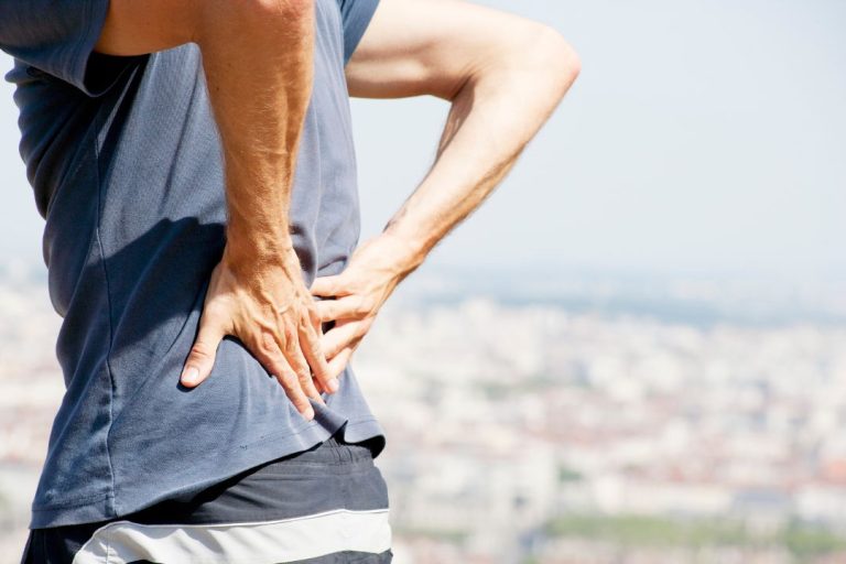 back pain when traveling