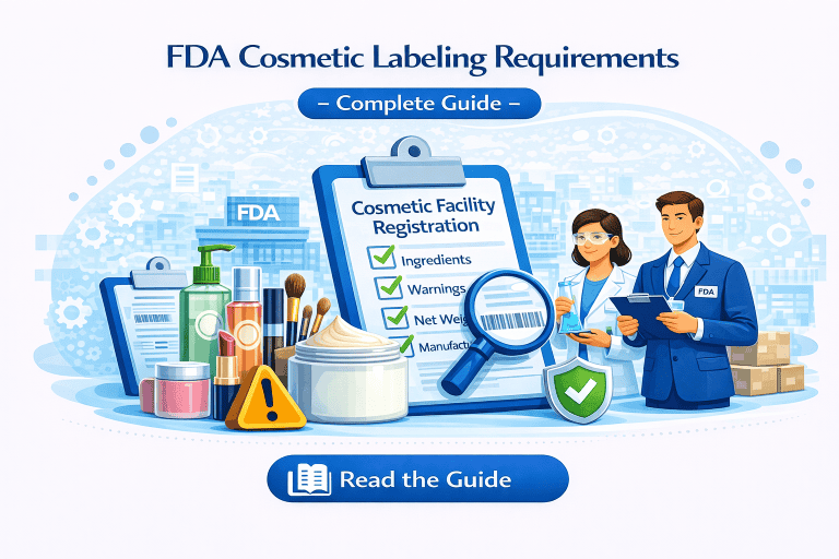 FDA Cosmetic Labeling Requirements – Complete Guide