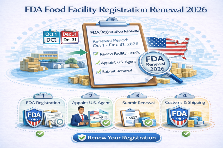 FDA Food Facility Registration Renewal 2026
