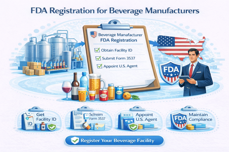 FDA Registration for Beverage Manufacturers