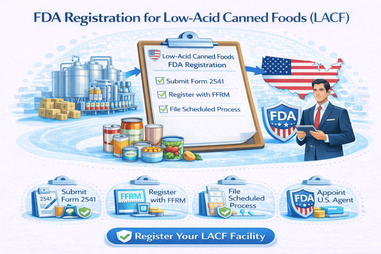 FDA Registration for Low Acid Canned Foods LACF