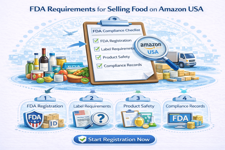 FDA Requirements for Selling Food on Amazon USA