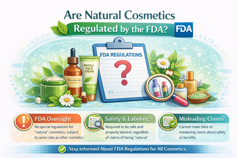 Are Natural Cosmetics Regulated by the FDA
