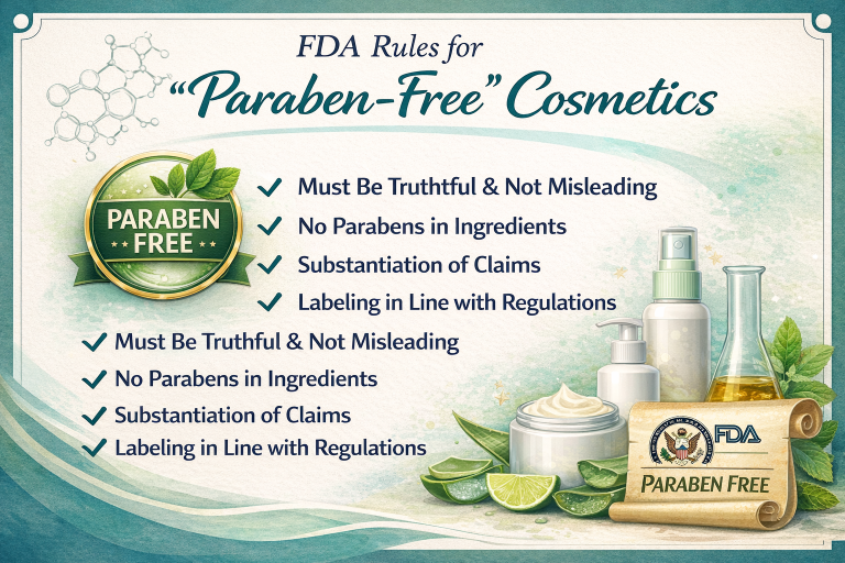 Are Paraben Free Cosmetics Regulated by the FDA
