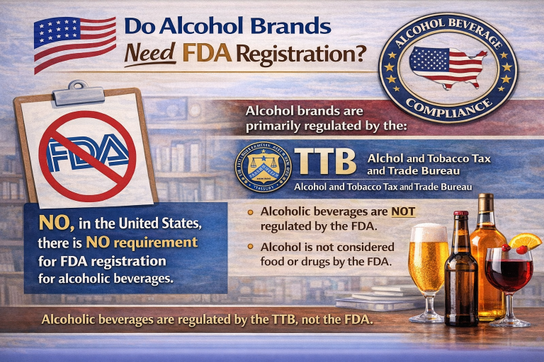 Do Alcohol Brands Need FDA Registration
