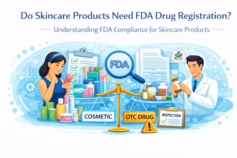 Do Skincare Products Need FDA Drug Registration