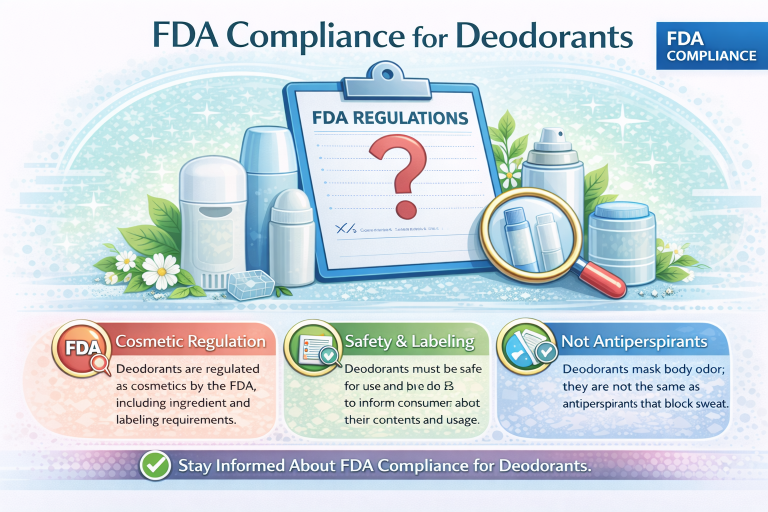 FDA Compliance for Deodorants