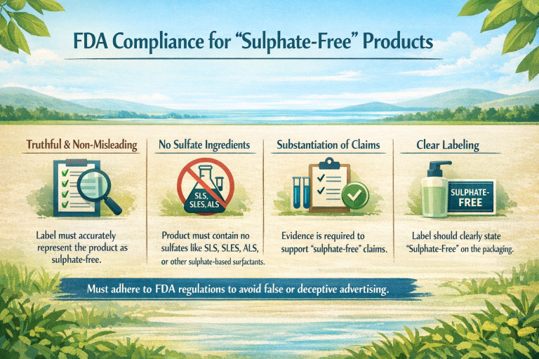 FDA Compliance for Sulphate Free Products MoCRA Guide