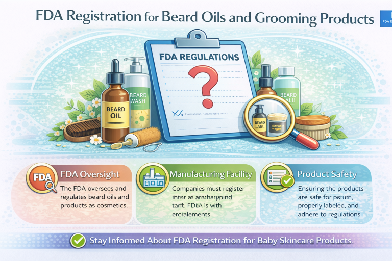 FDA Registration for Beard Oils MoCRA Guide