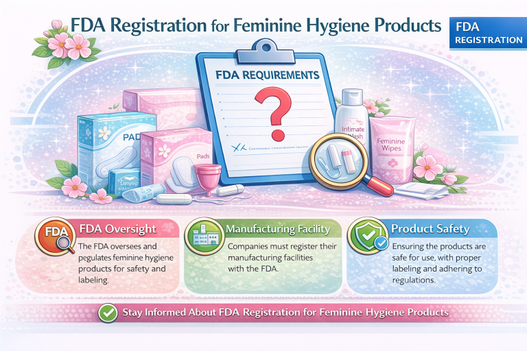 FDA Registration for Feminine Hygiene Products