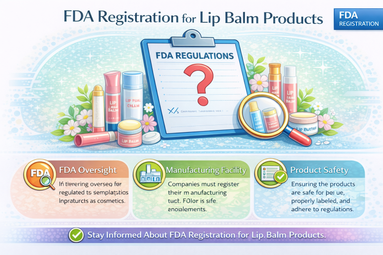 FDA Registration for Lip Balm MoCRA OTC Guide 1