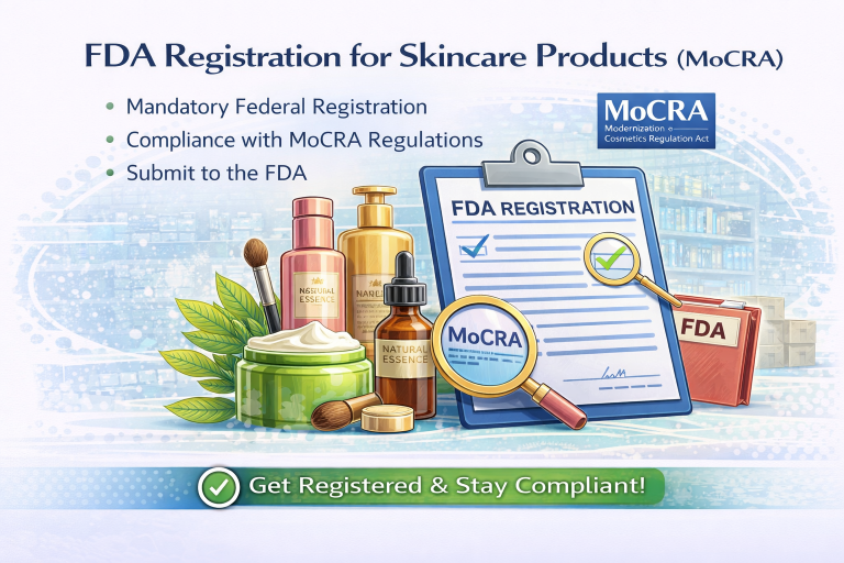 FDA Registration for Skincare Products